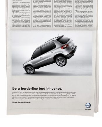 Be a borderline bad influence